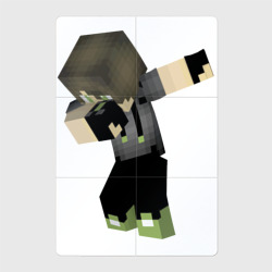 Minecraft dab – Магнитный плакат 2x3 с принтом купить