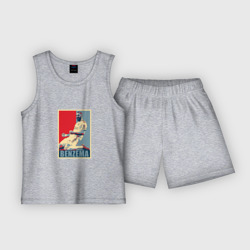 Детская пижама с шортами хлопок Benzema