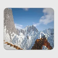 Прямоугольный коврик для мышки Minecraft Mountains Video game