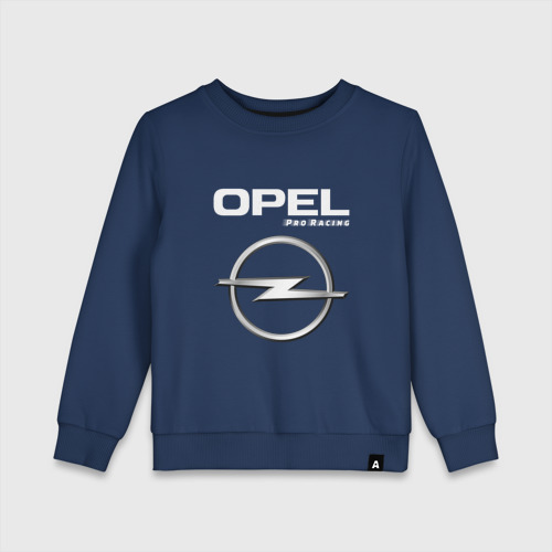 Детский свитшот хлопок Opel Pro Racing, цвет темно-синий