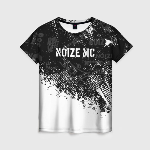 Женская футболка 3D с принтом Нойз мс Noize mc, вид спереди #2