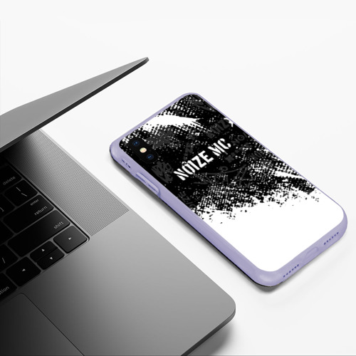 Чехол для iPhone XS Max матовый с принтом Нойз мс | noize mc, фото #5
