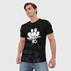 Мужская футболка 3D Noize mc Паттерн маленькие брызги - фото 2