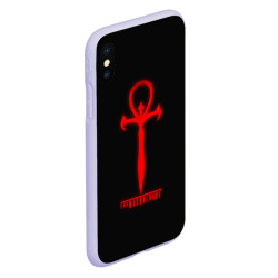 Чехол для iPhone XS Max матовый Vampire: The Masquerade - Bloodhunt Logo Лого - фото 2