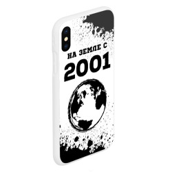 Чехол для iPhone XS Max матовый На Земле с 2001-Краска - фото 2