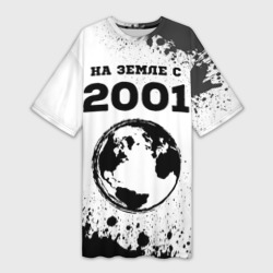 Платье-футболка 3D На Земле с 2001-Краска