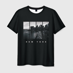 Мужская футболка 3D Нью Йорк new York