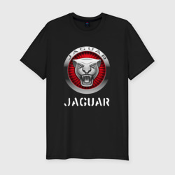 Мужская футболка хлопок Slim Jaguar