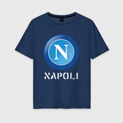 Женская футболка хлопок Oversize SSC Napoli