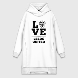 Платье-худи хлопок Leeds United Love Классика