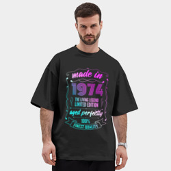 Мужская футболка Oversize хлопок premium Made in 1974 FS - фото 2