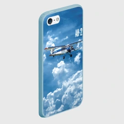 Чехол для iPhone 5/5S матовый Самолет Ан-2 - фото 2