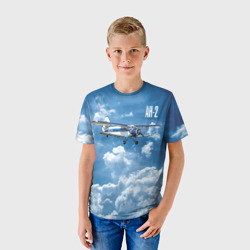 Детская футболка 3D Самолет Ан-2 - фото 2