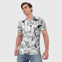 Мужская футболка 3D О моём происхождении в слизь pattern - фото 2