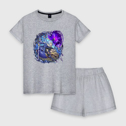 Женская пижама с шортиками хлопок Римуру в бою О моём перерождении в слизь