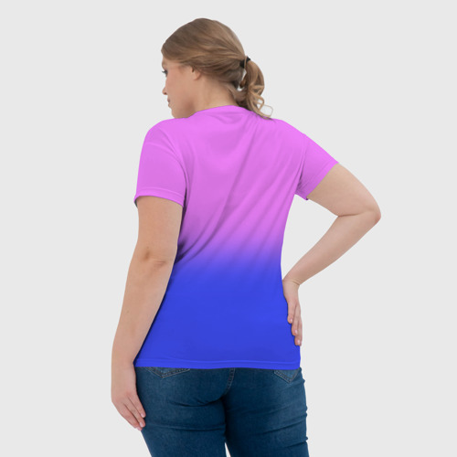 Женская футболка 3D Как приручить дракона дневная и ночная фурии, цвет 3D печать - фото 7