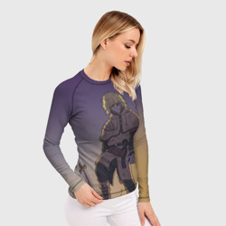 Женский рашгард 3D Торфинн на холме Сага о Винланде - фото 2