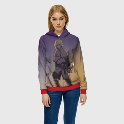 Женская толстовка 3D Торфинн на холме Сага о Винланде - фото 2