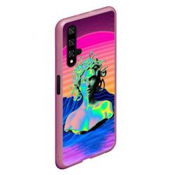 Чехол для Honor 20 Gorgon Medusa Vaporwave Neon Mountains - фото 2