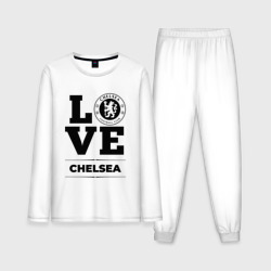 Мужская пижама с лонгсливом хлопок Chelsea Love Классика