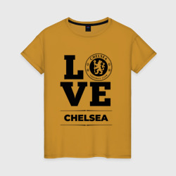 Женская футболка хлопок Chelsea Love Классика