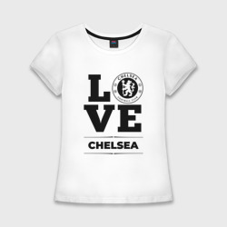 Женская футболка хлопок Slim Chelsea Love Классика