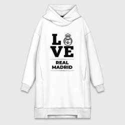 Платье-худи хлопок Real Madrid Love Классика