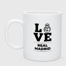 Кружка керамическая Real Madrid Love Классика