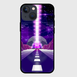 Чехол для iPhone 13 mini Vaporwave Neon Space