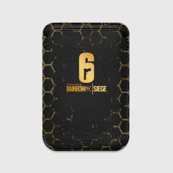 Картхолдер Magsafe магнитный Rainbow six Siege соты