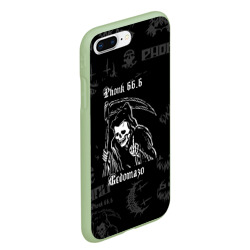 Чехол для iPhone 7Plus/8 Plus матовый Phonk смерть с косой - фото 2