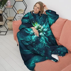 Плед с рукавами Цветок с пандоры - фото 2