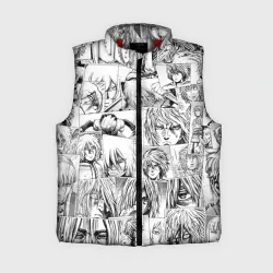 Женский жилет утепленный 3D Сага о Винланде pattern