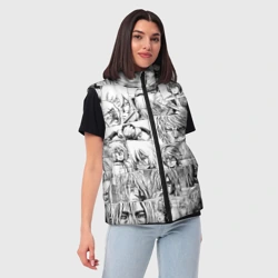 Женский жилет утепленный 3D Сага о Винланде pattern - фото 2