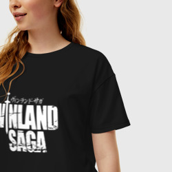 Женская футболка хлопок Oversize Сага о Виланде art - фото 2