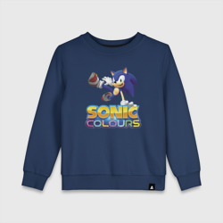 Детский свитшот хлопок Sonic Colours Hedgehog Video game