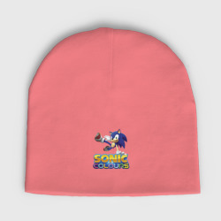 Мужская шапка демисезонная Sonic Colours Hedgehog Video game