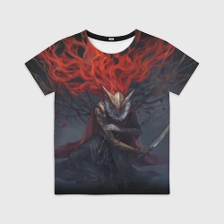 Детская футболка 3D Elden Ring Маления Malenia