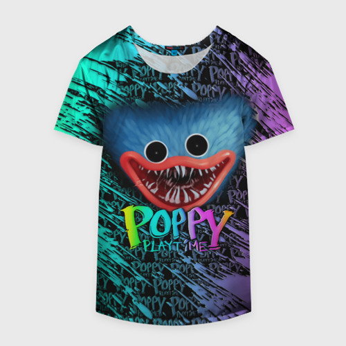 Накидка на куртку 3D Poppy Playtime Haggy Waggy - Поппи плейтайм Хагги Вагги, цвет 3D печать - фото 4