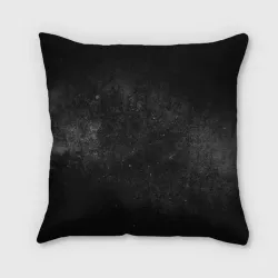Подушка 3D Черный космос black space