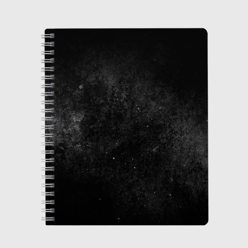 Тетрадь Черный космос black space
