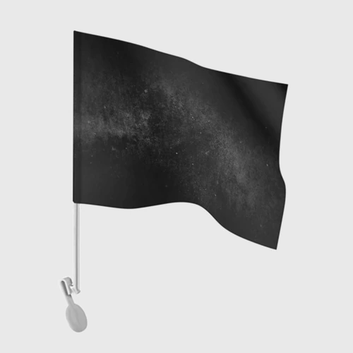 Флаг для автомобиля Черный космос black space