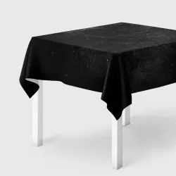 Скатерть 3D Черный космос black space