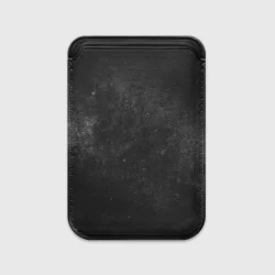 Картхолдер Magsafe магнитный Черный космос black space