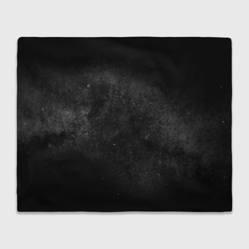 Плед 3D Черный космос black space