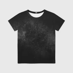 Детская футболка 3D Черный космос black space