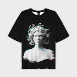 Мужская футболка oversize 3D Горгона медуза medusa gorgon