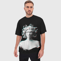 Мужская футболка oversize 3D Горгона медуза medusa gorgon - фото 2