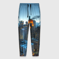 Мужские брюки 3D Городские будни