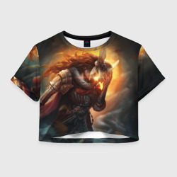 Женская футболка Crop-top 3D Malenia - Маления Elden Ring Елден ринг